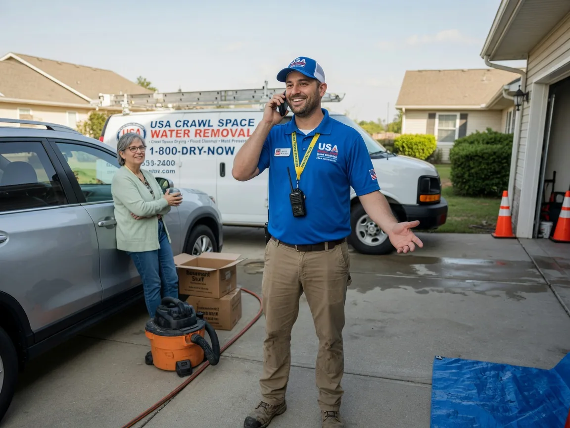 Crawl Space Water Removal Cantonment, FL FAQs